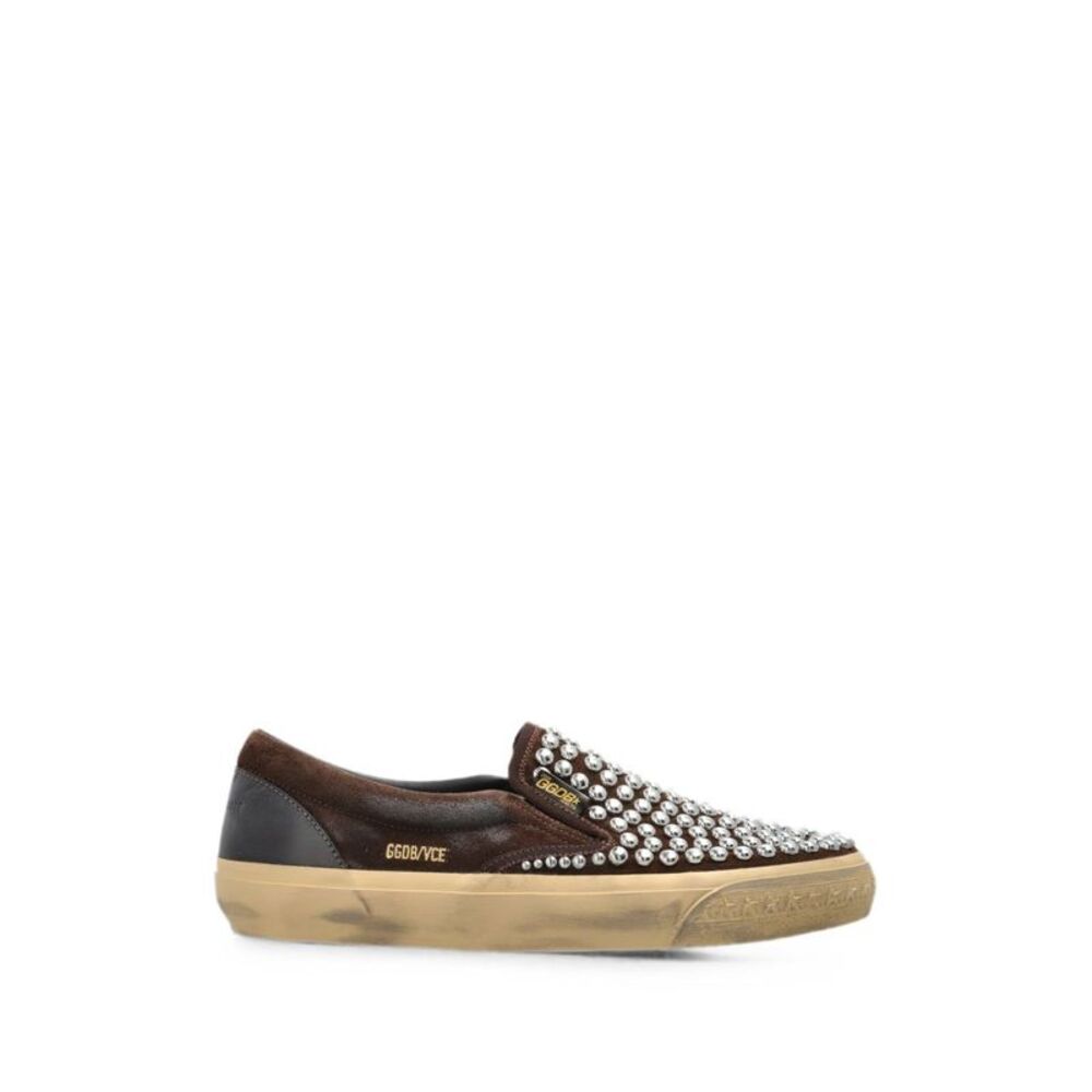 Golden Goose Men Vce Leather Slip On